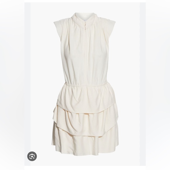 IRO Calcie layered jacquard mini dress - Picture 1 of 5